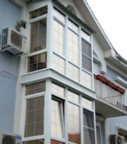 Пластиковый балкон лоджия